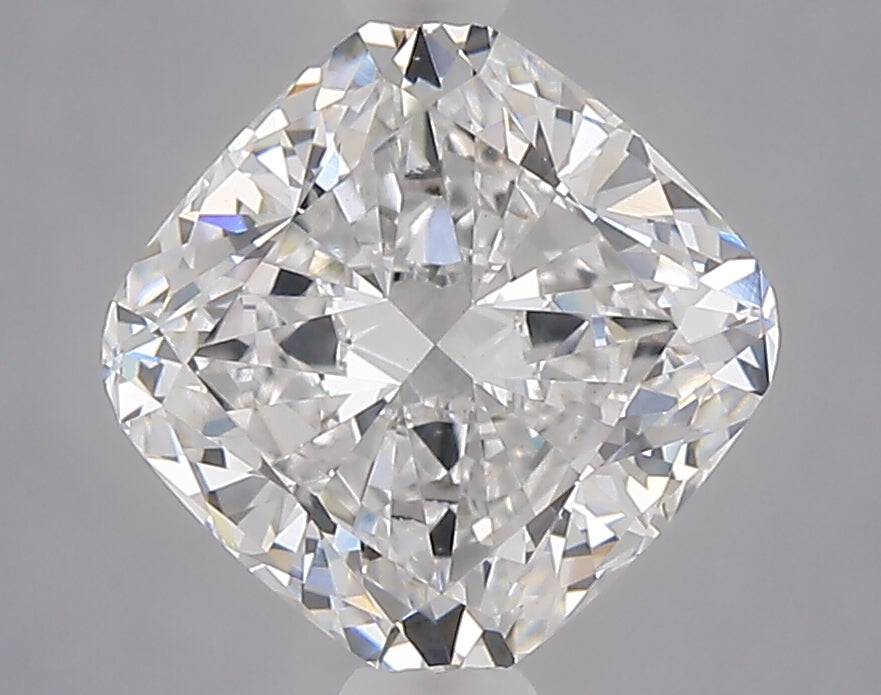 1.60 Carat Cushion Shaped, Excellent Cut, D Color, VS1 Clarity, IGI Certified Lab Grown Diamond
