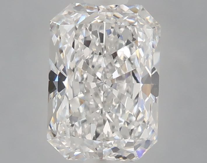 1.52 Carat Radiant Shaped, Ideal Cut, D Color, VS1 Clarity, IGI Certified Lab Grown Diamond