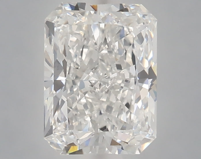 1.55 Carat Radiant Shaped, Ideal Cut, D Color, VS1 Clarity, IGI Certified Lab Grown Diamond