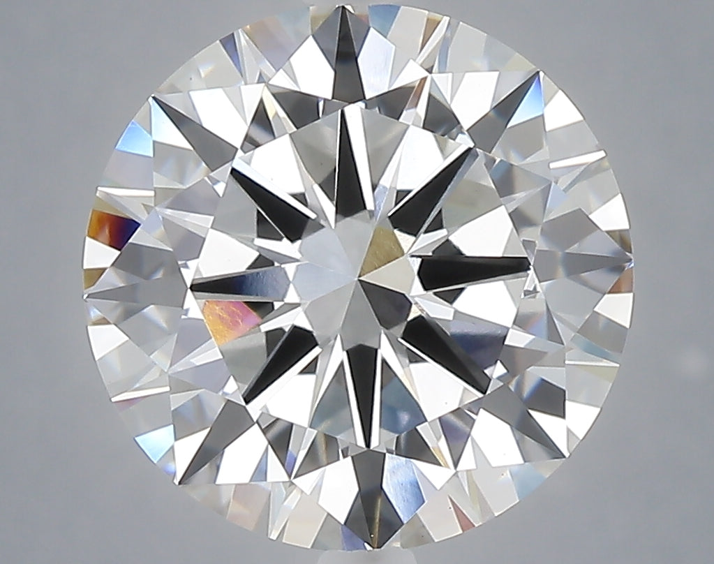 5.06 Carat Round Shaped, Excellent Cut, E Color, VS1 Clarity, IGI Certified Lab Grown Diamond