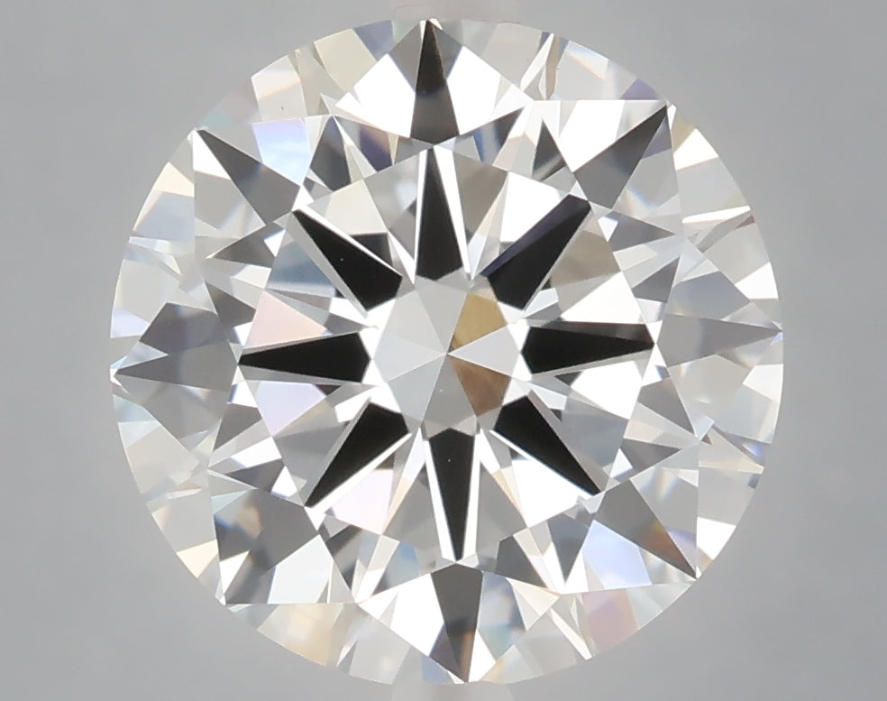 5.01 Carat Round Shaped, Excellent Cut, F Color, VVS2 Clarity, IGI Certified Lab Grown Diamond