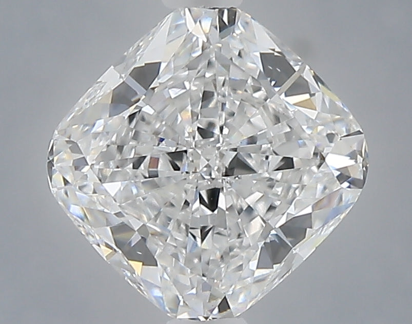 1.60 Carat Cushion Shaped, Very Good Cut, D Color, VS1 Clarity, IGI Certified Lab Grown Diamond