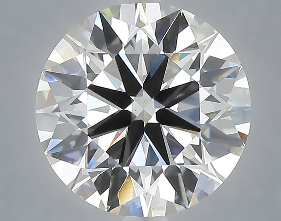 4.00 Carat Round Shaped, Excellent Cut, E Color, VS1 Clarity, IGI Certified Lab Grown Diamond