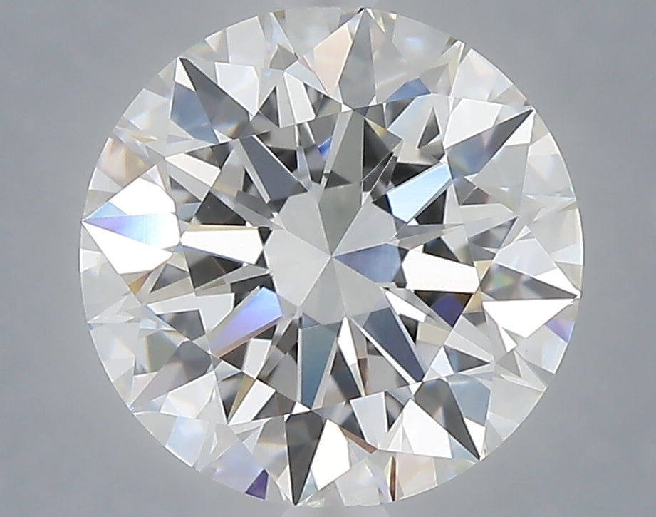 4.06 Carat Round Shaped, Excellent Cut, E Color, VS1 Clarity, IGI Certified Lab Grown Diamond
