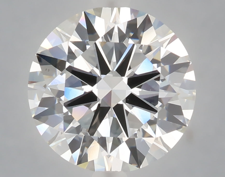 4.04 Carat Round Shaped, Excellent Cut, E Color, VS1 Clarity, IGI Certified Lab Grown Diamond