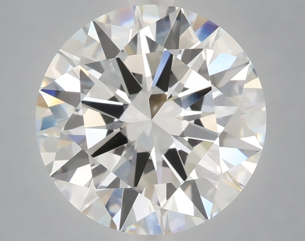 5.09 Carat Round Shaped, Excellent Cut, F Color, VVS1 Clarity, IGI Certified Lab Grown Diamond