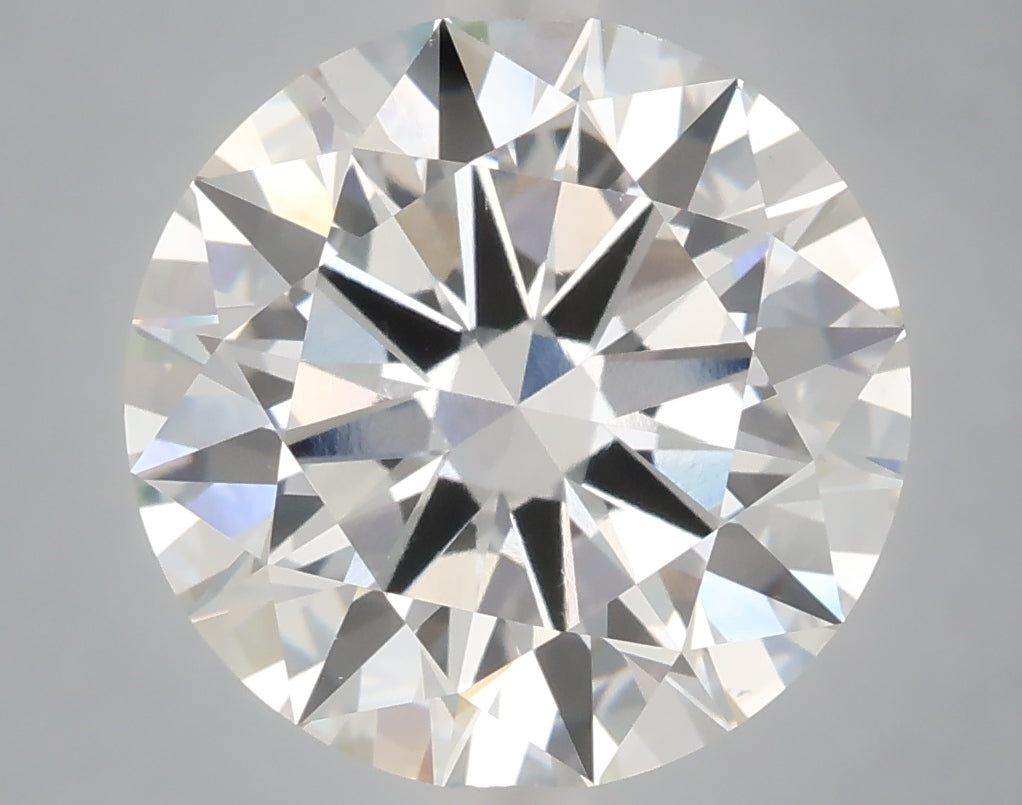 6.02 Carat Round Shaped, Excellent Cut, E Color, VVS2 Clarity, IGI Certified Lab Grown Diamond