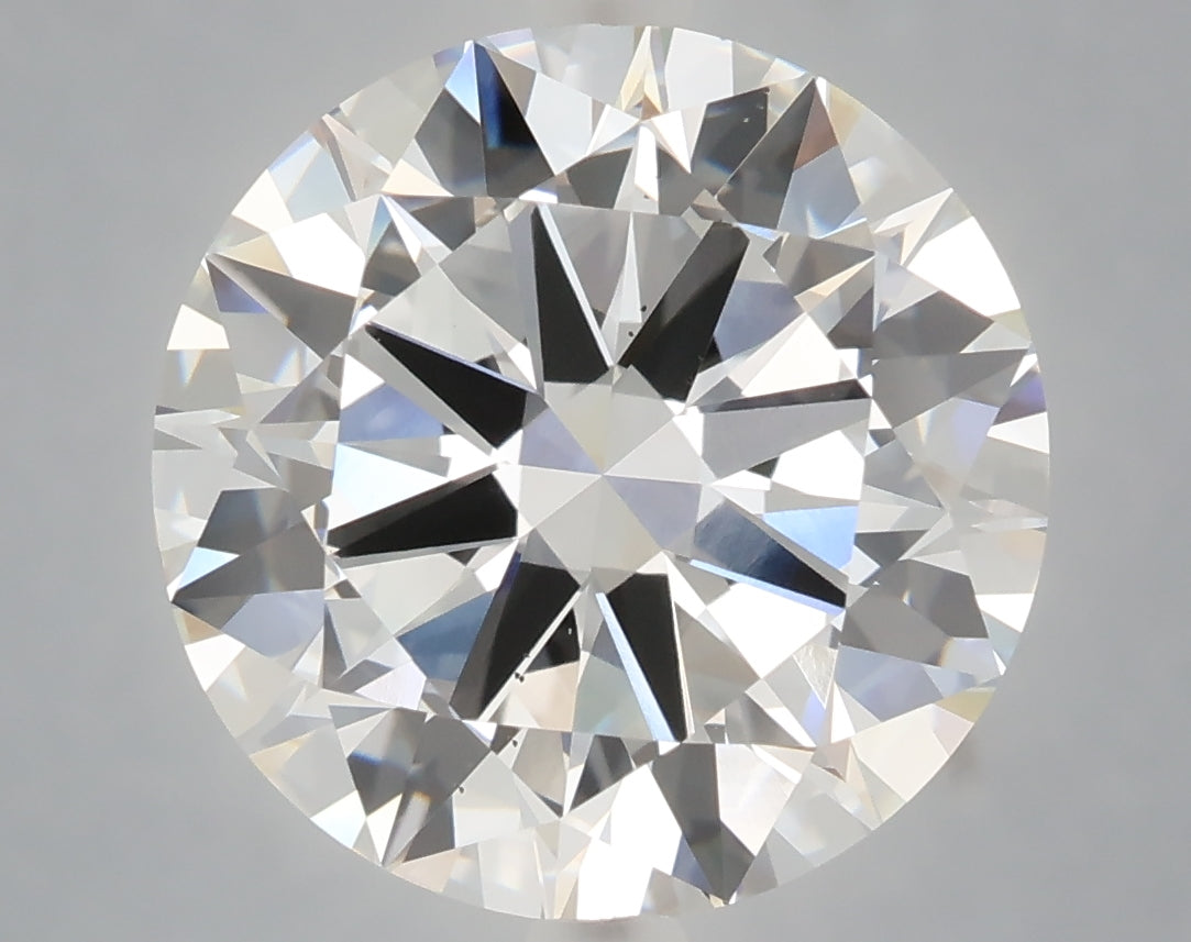 7.00 Carat Round Shaped, Excellent Cut, F Color, VS2 Clarity, IGI Certified Lab Grown Diamond