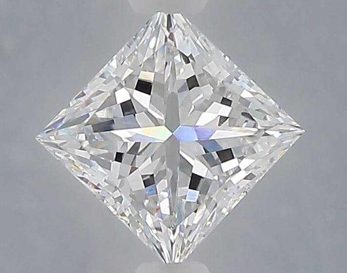 1.10 Carat Princess Shaped, Ideal Cut, E Color, VVS1 Clarity, IGI Certified Lab Grown Diamond