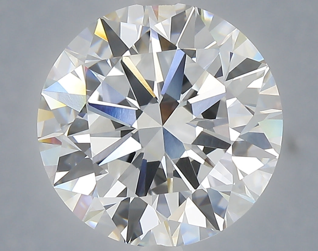 6.04 Carat Round Shaped, Excellent Cut, E Color, VVS1 Clarity, IGI Certified Lab Grown Diamond