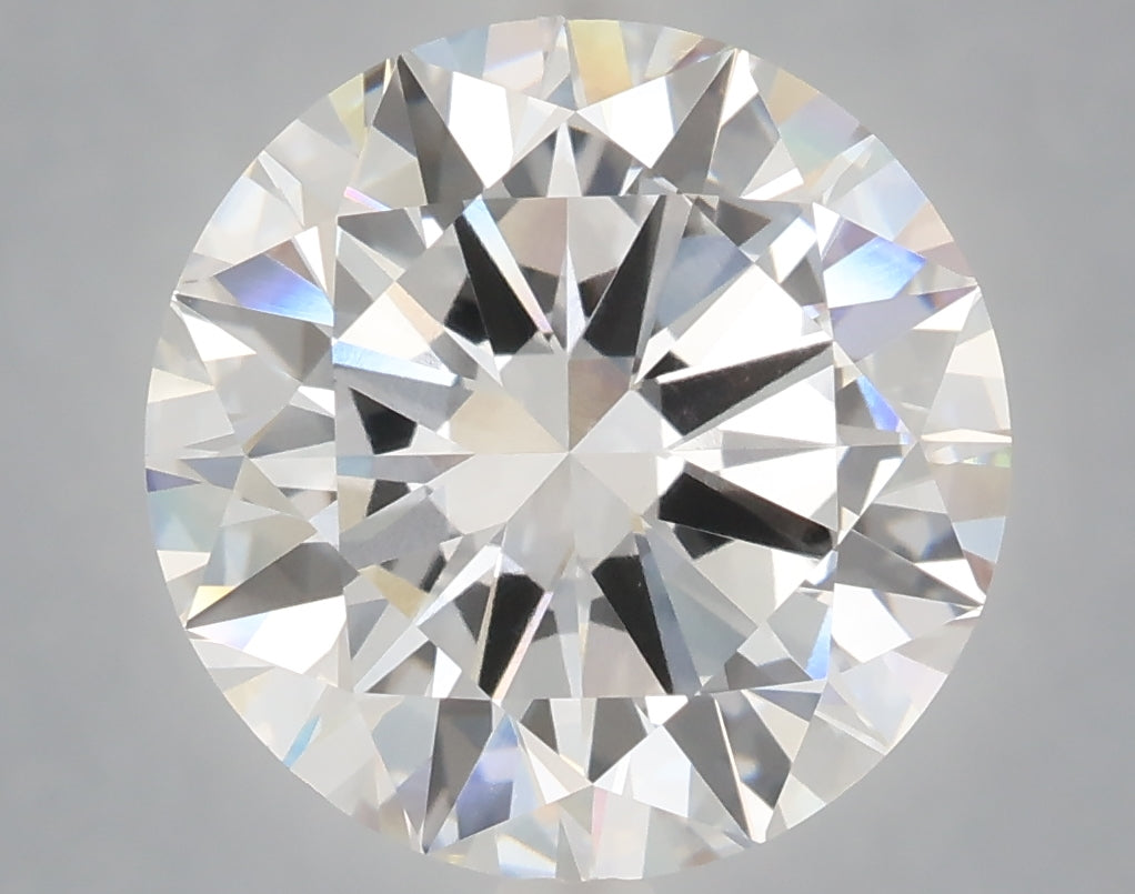 6.04 Carat Round Shaped, Excellent Cut, E Color, VVS2 Clarity, IGI Certified Lab Grown Diamond