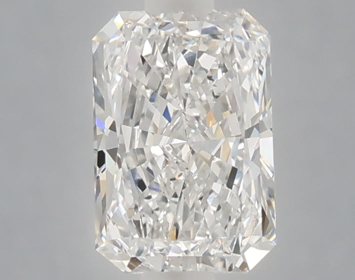 1.33 Carat Radiant Shaped, Excellent Cut, E Color, VVS1 Clarity, IGI Certified Lab Grown Diamond