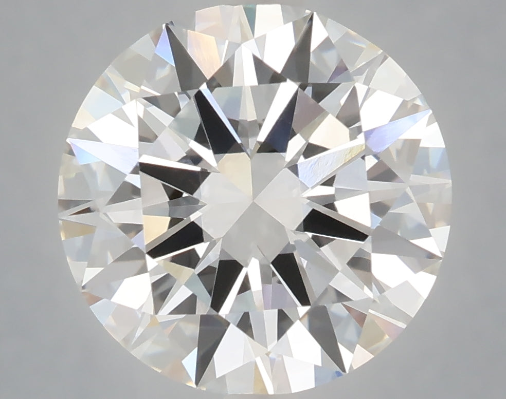 5.58 Carat Round Shaped, Excellent Cut, E Color, VVS2 Clarity, IGI Certified Lab Grown Diamond