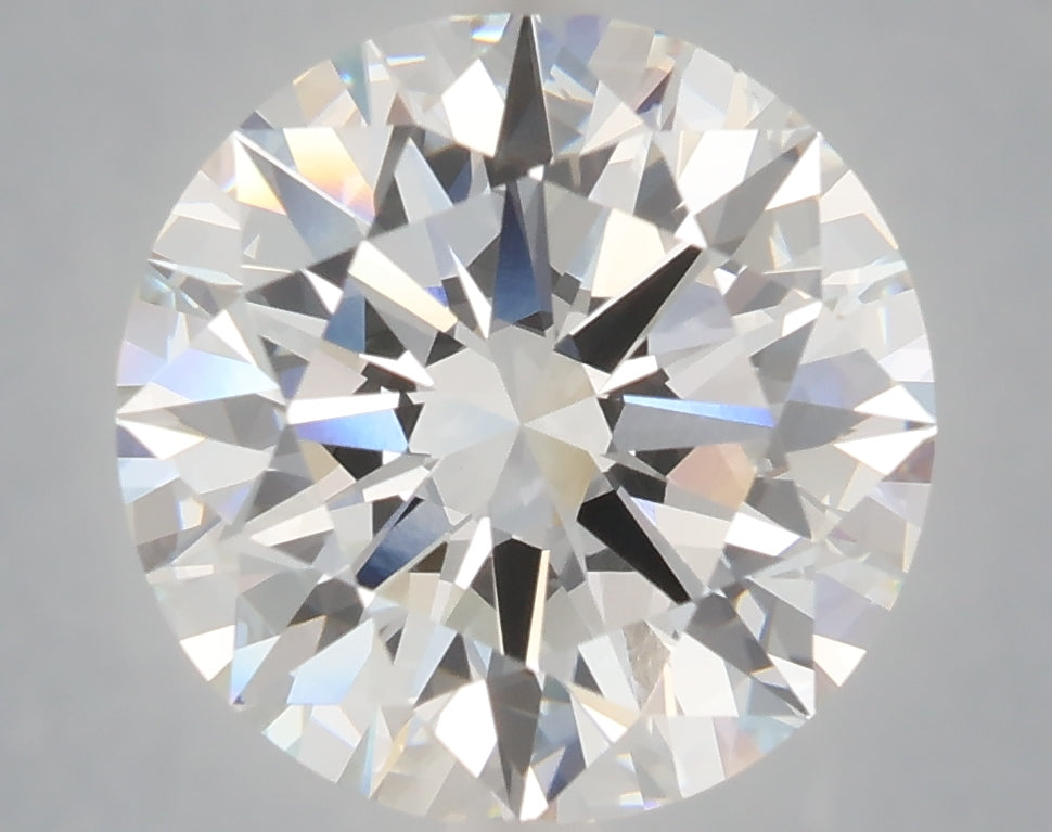 5.54 Carat Round Shaped, Ideal Cut, F Color, VS1 Clarity, IGI Certified Lab Grown Diamond