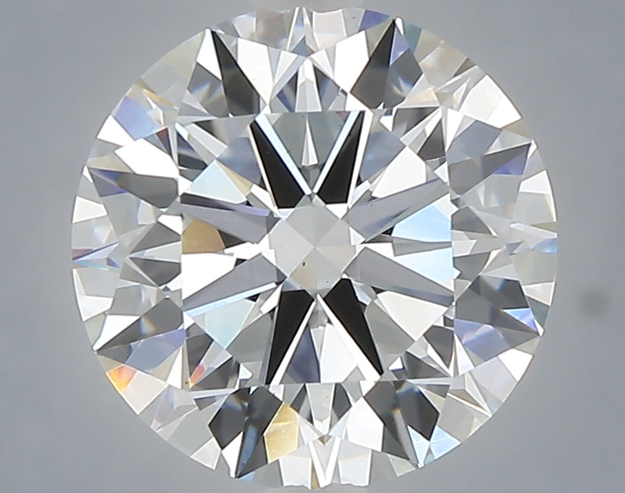 2.51 Carat Round Shaped, Excellent Cut, E Color, VS1 Clarity, IGI Certified Lab Grown Diamond