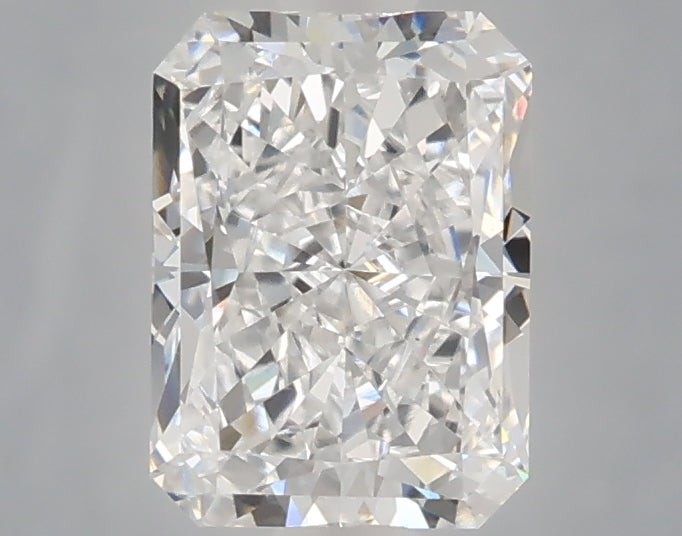 1.57 Carat Radiant Shaped, Excellent Cut, D Color, VS1 Clarity, IGI Certified Lab Grown Diamond