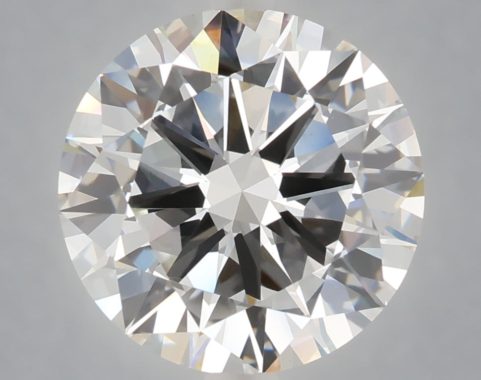 5.02 Carat Round Shaped, Excellent Cut, F Color, VVS2 Clarity, IGI Certified Lab Grown Diamond