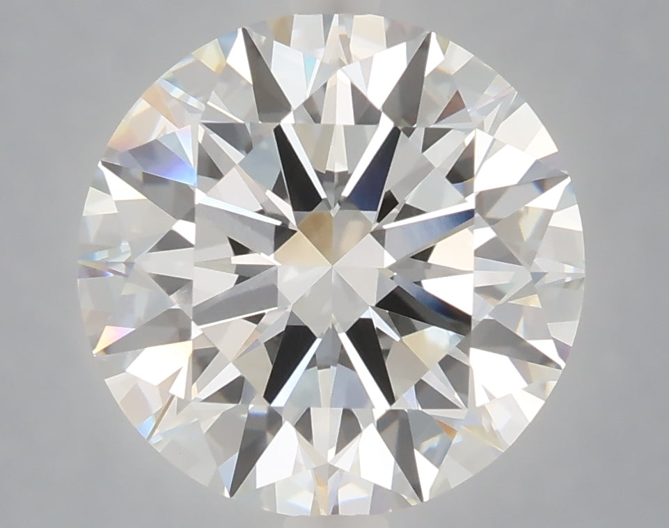 5.01 Carat Round Shaped, Excellent Cut, F Color, VVS2 Clarity, IGI Certified Lab Grown Diamond