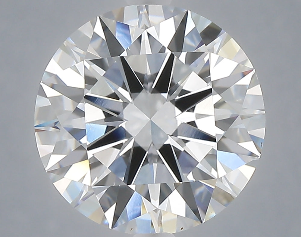 5.05 Carat Round Shaped, Excellent Cut, E Color, VVS2 Clarity, IGI Certified Lab Grown Diamond