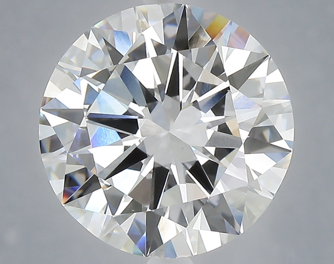6.00 Carat Round Shaped, Excellent Cut, E Color, VS1 Clarity, IGI Certified Lab Grown Diamond