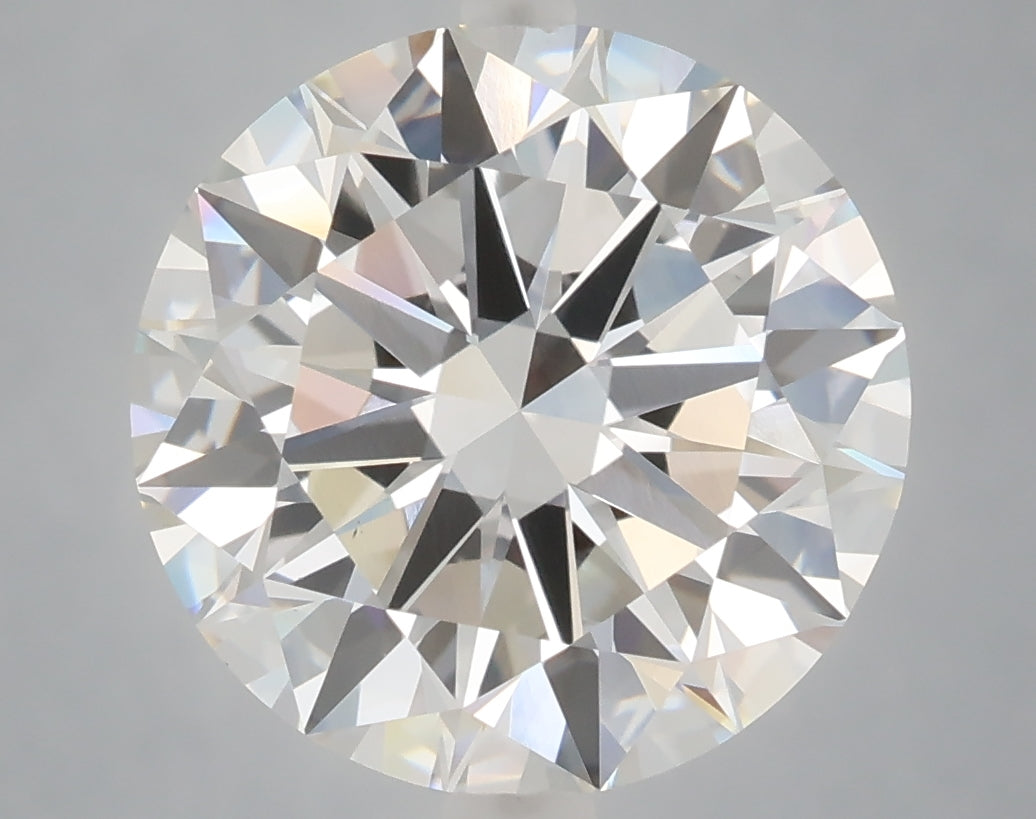 6.01 Carat Round Shaped, Excellent Cut, E Color, VS1 Clarity, IGI Certified Lab Grown Diamond