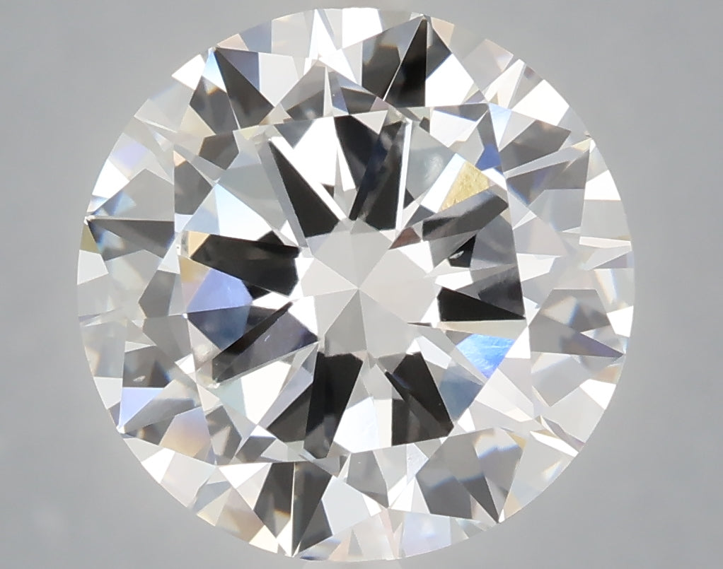 6.00 Carat Round Shaped, Very Good Cut, F Color, VS1 Clarity, IGI Certified Lab Grown Diamond