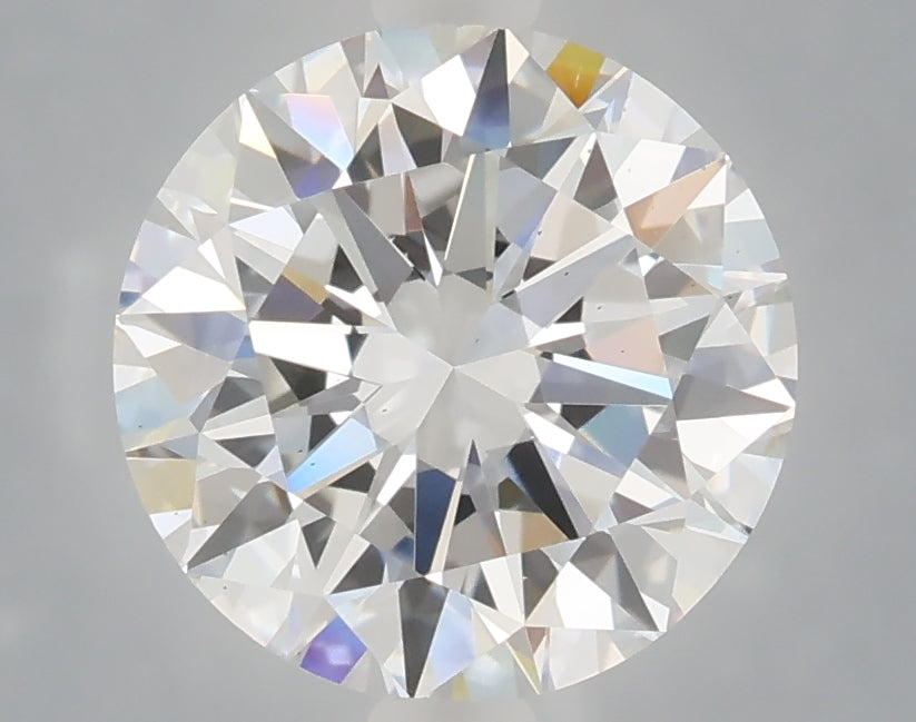 3.01 Carat Round Shaped, Excellent Cut, E Color, VS2 Clarity, IGI Certified Lab Grown Diamond