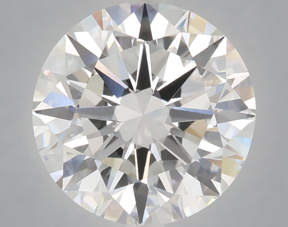 6.00 Carat Round Shaped, Excellent Cut, E Color, VS1 Clarity, IGI Certified Lab Grown Diamond