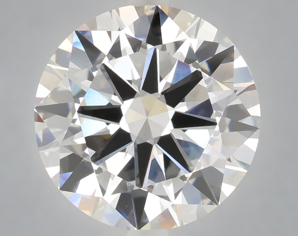 6.01 Carat Round Shaped, Excellent Cut, F Color, VS1 Clarity, IGI Certified Lab Grown Diamond