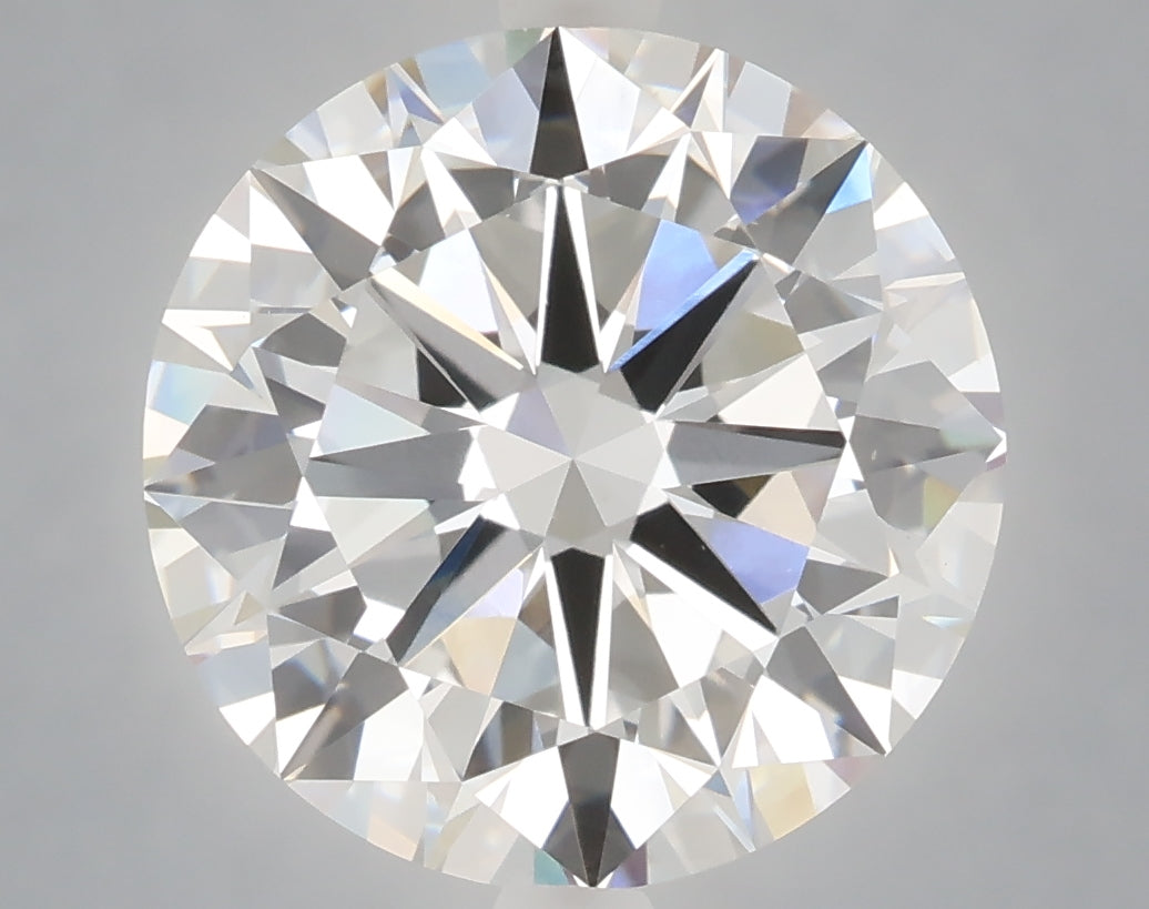 6.00 Carat Round Shaped, Excellent Cut, F Color, VS1 Clarity, IGI Certified Lab Grown Diamond