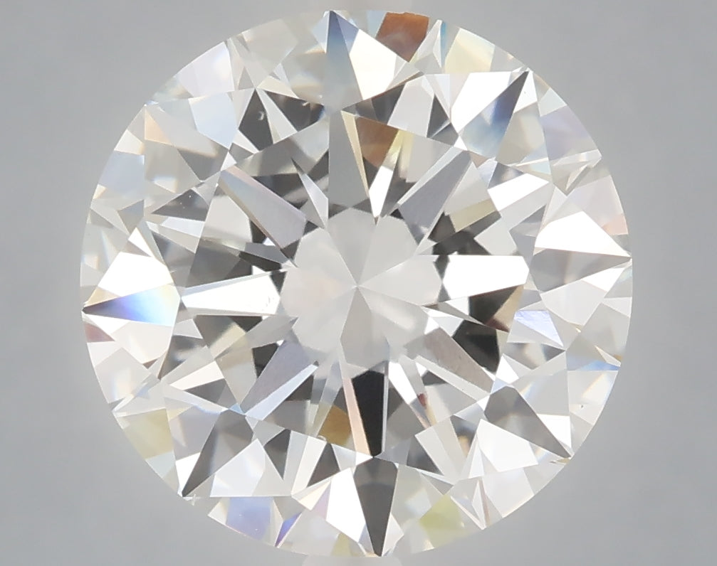 6.00 Carat Round Shaped, Excellent Cut, F Color, VS1 Clarity, IGI Certified Lab Grown Diamond