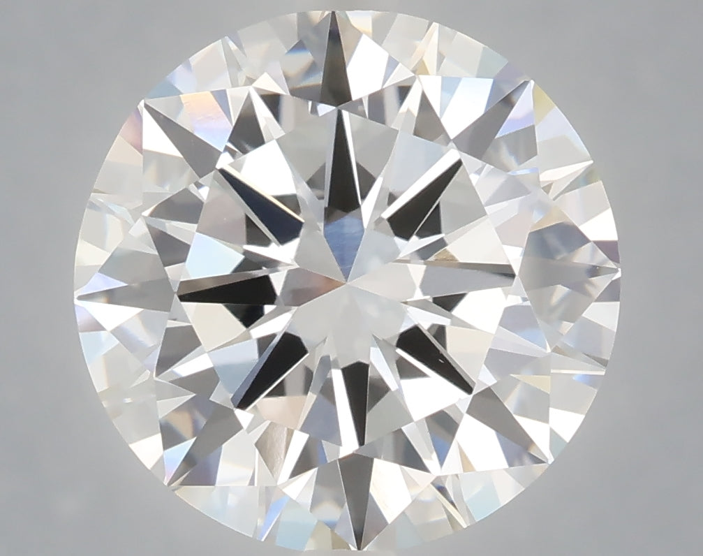 6.01 Carat Round Shaped, Excellent Cut, E Color, VVS2 Clarity, IGI Certified Lab Grown Diamond