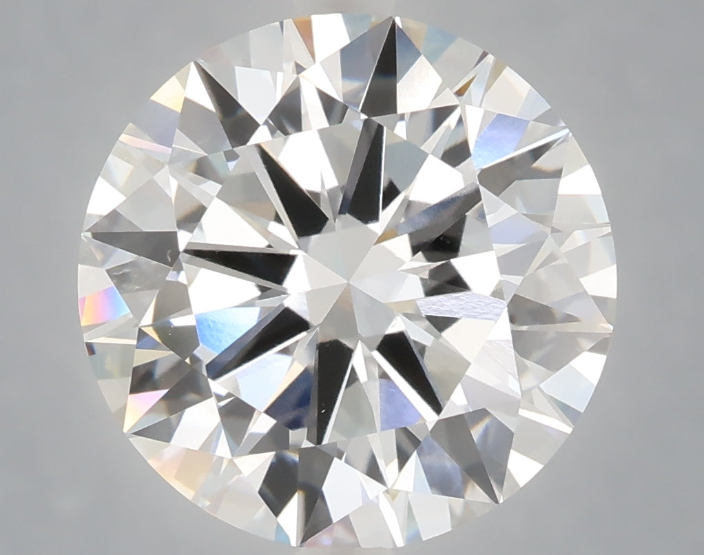 6.00 Carat Round Shaped, Excellent Cut, E Color, VVS2 Clarity, IGI Certified Lab Grown Diamond