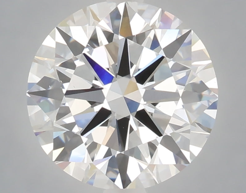 3.03 Carat Round Shaped, Excellent Cut, E Color, VS2 Clarity, IGI Certified Lab Grown Diamond