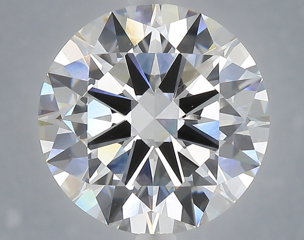 6.02 Carat Round Shaped, Excellent Cut, E Color, VS1 Clarity, IGI Certified Lab Grown Diamond