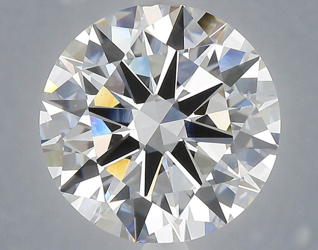 6.00 Carat Round Shaped, Excellent Cut, F Color, VS1 Clarity, IGI Certified Lab Grown Diamond