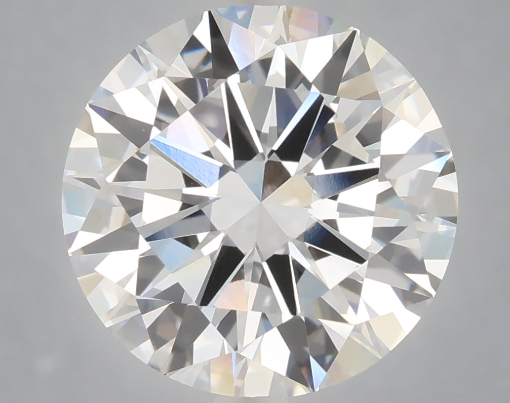 6.01 Carat Round Shaped, Excellent Cut, E Color, VVS2 Clarity, IGI Certified Lab Grown Diamond