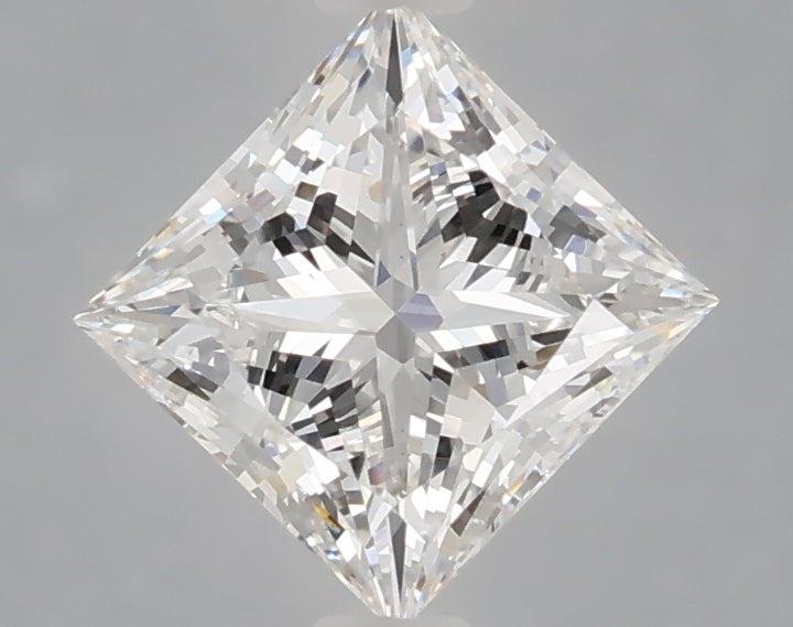 1.51 Carat Princess Shaped, Ideal Cut, D Color, VS2 Clarity, IGI Certified Lab Grown Diamond
