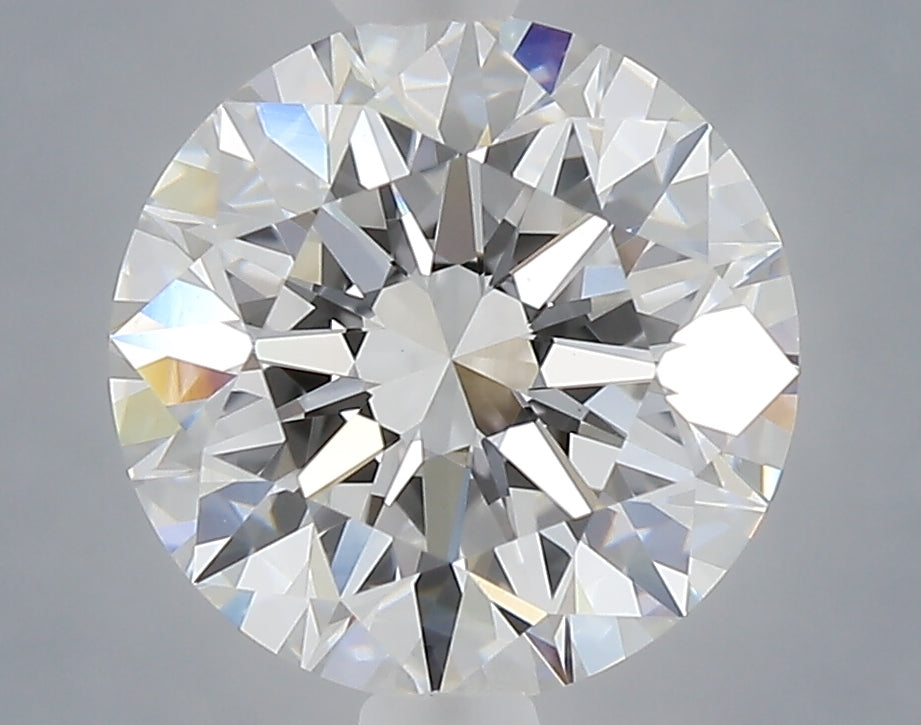 2.08 Carat Round Shaped, Excellent Cut, E Color, VVS2 Clarity, IGI Certified Lab Grown Diamond