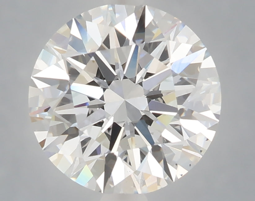 3.10 Carat Round Shaped, Ideal Cut, E Color, VS2 Clarity, IGI Certified Lab Grown Diamond