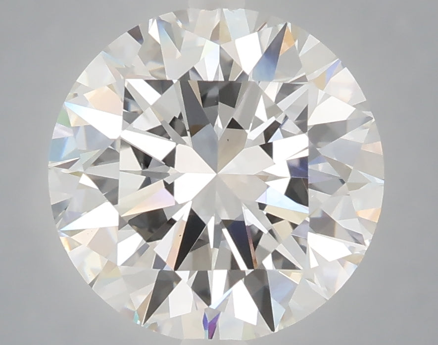 4.04 Carat Round Shaped, Excellent Cut, E Color, VS1 Clarity, IGI Certified Lab Grown Diamond