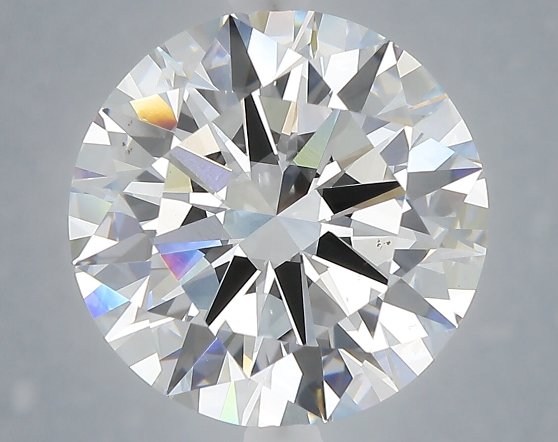6.00 Carat Round Shaped, Excellent Cut, E Color, VS1 Clarity, IGI Certified Lab Grown Diamond