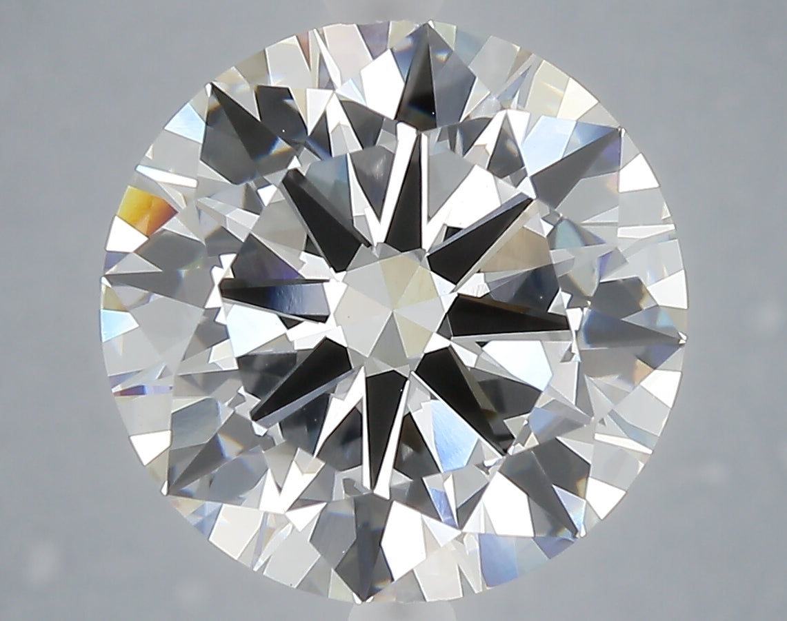 6.01 Carat Round Shaped, Excellent Cut, E Color, VS1 Clarity, IGI Certified Lab Grown Diamond