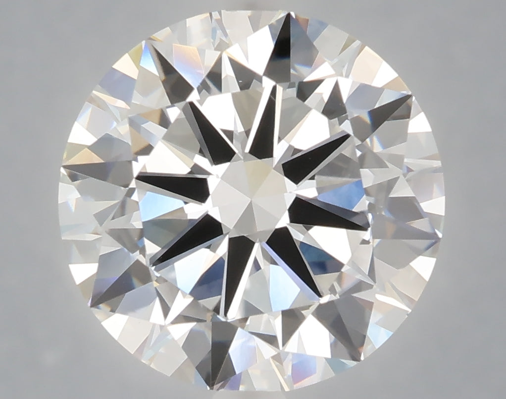 6.00 Carat Round Shaped, Excellent Cut, E Color, VVS2 Clarity, IGI Certified Lab Grown Diamond