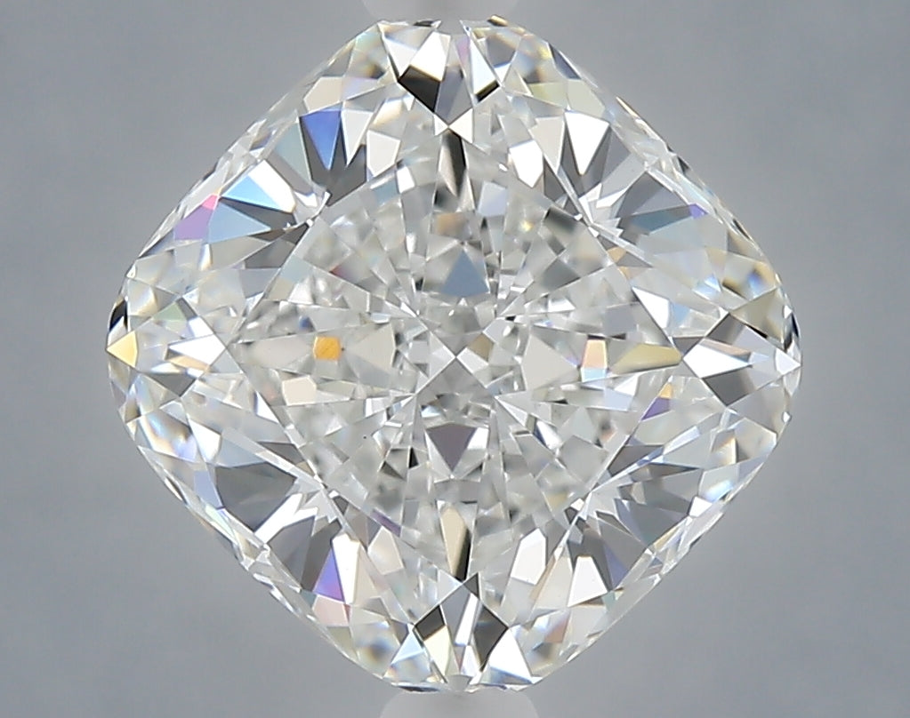 3.06 Carat Cushion Shaped, Ideal Cut, E Color, VS1 Clarity, IGI Certified Lab Grown Diamond