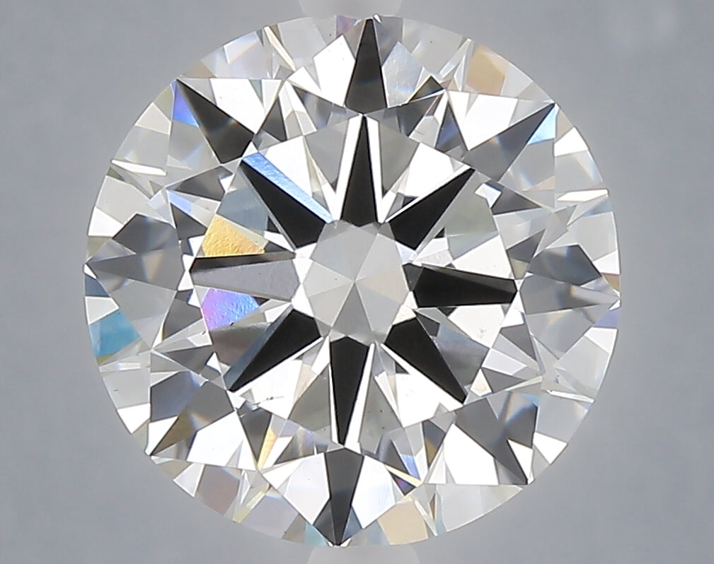 5.01 Carat Round Shaped, Excellent Cut, F Color, VS1 Clarity, IGI Certified Lab Grown Diamond