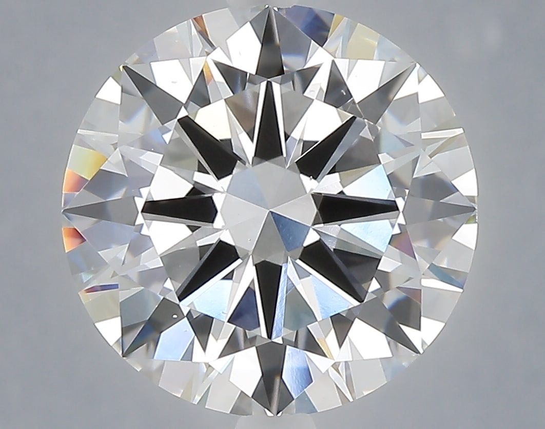 6.00 Carat Round Shaped, Excellent Cut, F Color, VS1 Clarity, IGI Certified Lab Grown Diamond
