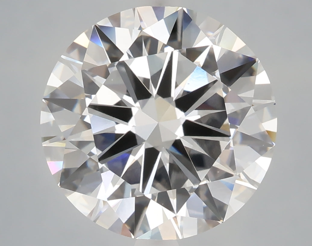 6.00 Carat Round Shaped, Excellent Cut, E Color, VS1 Clarity, IGI Certified Lab Grown Diamond