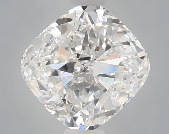 1.07 Carat Cushion Shaped, Ideal Cut, D Color, VVS2 Clarity, IGI Certified Lab Grown Diamond