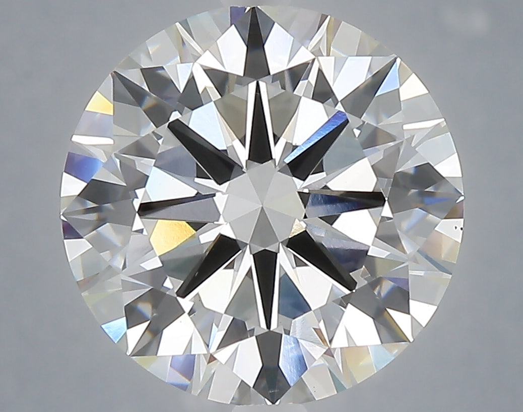 5.51 Carat Round Shaped, Excellent Cut, E Color, VS1 Clarity, IGI Certified Lab Grown Diamond